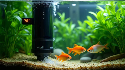 heater and thermometer positioning