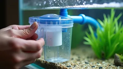 install fish tank filter