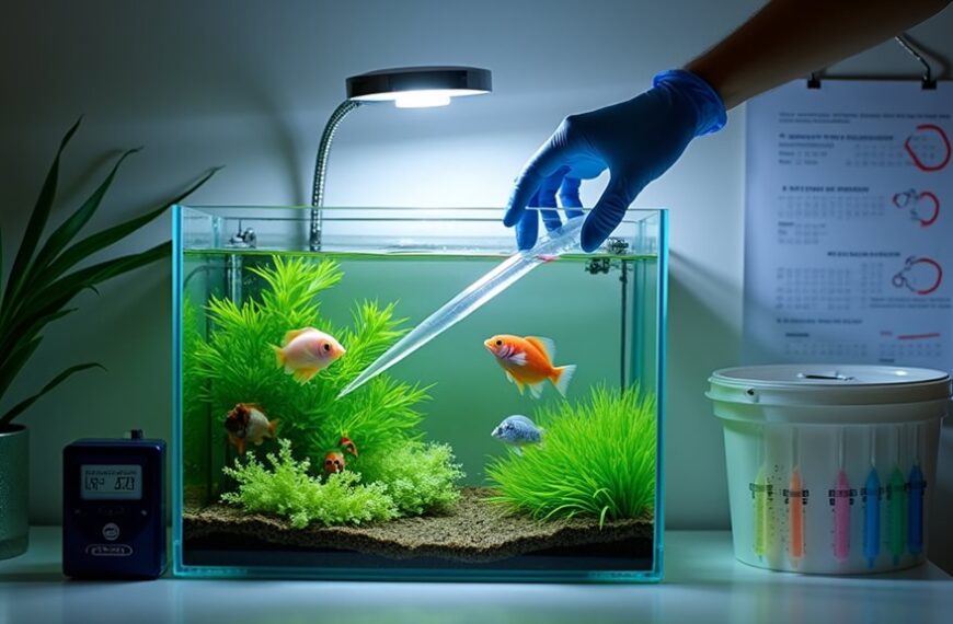 aquarium water change guidelines