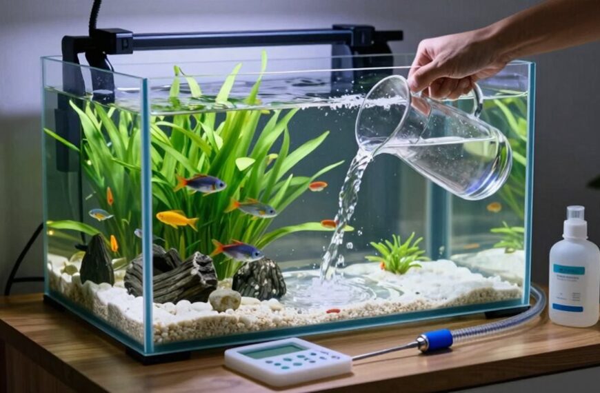 consistent water change practices