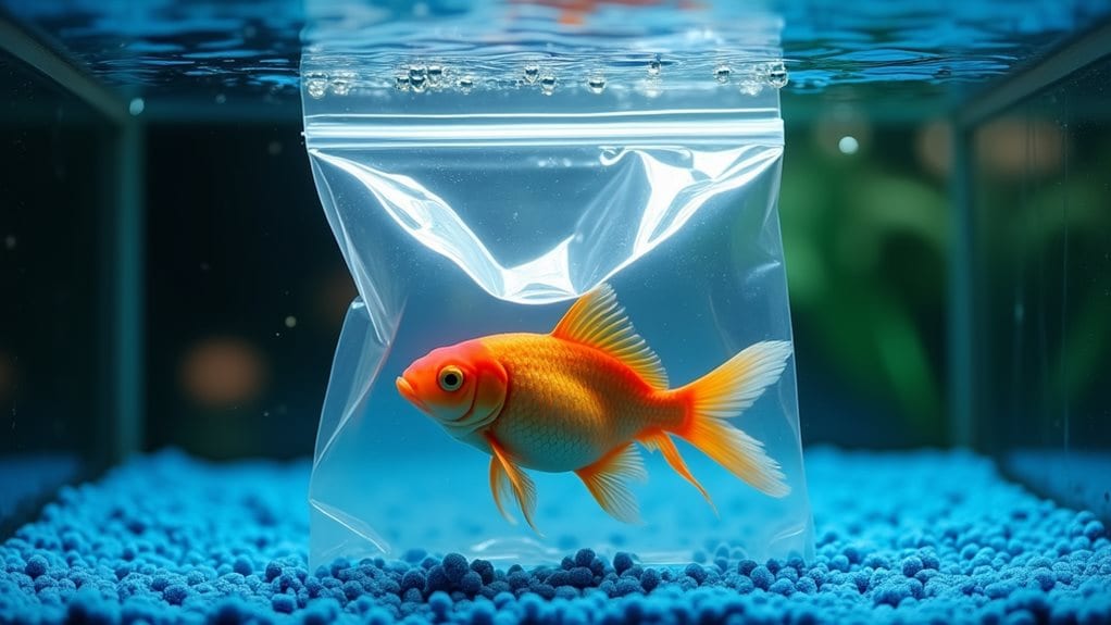 acclimate fish to tank